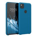 Husa pentru Google Pixel 4a, Silicon, Albastru, 52549.228, Kwmobile fotografia produsului