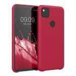 Husa pentru Google Pixel 4a, Silicon, Rosu, 52549.229, Kwmobile fotografia produsului