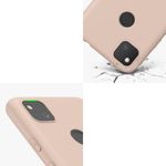 Husa pentru Google Pixel 4a, Silicon, Crem, 52357.225, Kwmobile fotografia produsului View 8 S