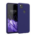 Husa pentru Google Pixel 4a, Silicon, Albastru, 52357.226, Kwmobile fotografia produsului