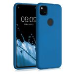 Husa pentru Google Pixel 4a, Silicon, Albastru, 52622.228, Kwmobile fotografia produsului