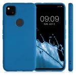 Husa pentru Google Pixel 4a, Silicon, Albastru, 52622.228, Kwmobile fotografia produsului View 7 S