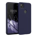 Husa pentru Google Pixel 4a, Silicon, Albastru, 52622.186, Kwmobile fotografia produsului