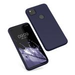 Husa pentru Google Pixel 4a, Silicon, Albastru, 52622.186, Kwmobile fotografia produsului View 2 S