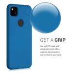 Husa pentru Google Pixel 4a, Silicon, Albastru, 52622.228, Kwmobile fotografia produsului View 2 S