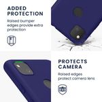 Husa pentru Google Pixel 4a, Silicon, Albastru, 52357.226, Kwmobile fotografia produsului View 6 S