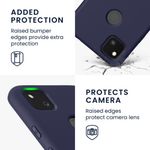 Husa pentru Google Pixel 4a, Silicon, Albastru, 52622.186, Kwmobile fotografia produsului View 4 S