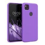 Husa pentru Google Pixel 4a, Silicon, Mov, 52622.221, Kwmobile fotografia produsului