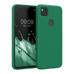 Husa pentru Google Pixel 4a, Silicon, Verde, 52622.227, Kwmobile fotografia produsului
