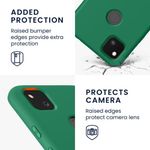 Husa pentru Google Pixel 4a, Silicon, Verde, 52622.227, Kwmobile fotografia produsului View 4 S