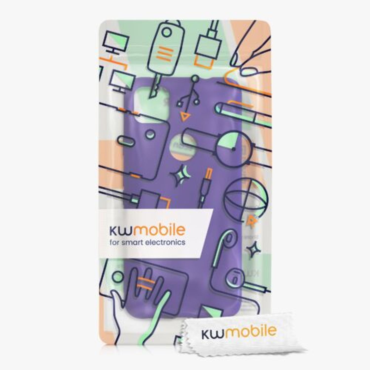 Husa pentru Google Pixel 4a, Silicon, Albastru, 52622.226, Kwmobile fotografia produsului View 7 L