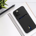 Husa pentru iPhone 12/iPhone 12 Pro, Silicon, Negru, 54513.01 fotografia produsului View 3 S