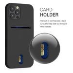 Husa pentru iPhone 12/iPhone 12 Pro, Silicon, Negru, 54513.01 fotografia produsului View 4 S