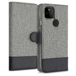 Husa pentru Google Pixel 5a, Textil, Gri, 55987.22, Kwmobile fotografia produsului View 4 S