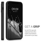 Husa pentru iPhone 12/iPhone 12 Pro, Silicon, Negru, 54513.01 fotografia produsului View 5 S