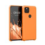Husa pentru Google Pixel 5a, Silicon, Portocaliu, 55207.150, Kwmobile fotografia produsului