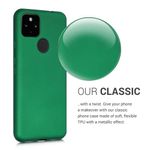 Husa pentru Google Pixel 5a, Silicon, Verde, 55782.170, Kwmobile fotografia produsului View 4 S