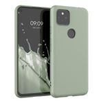 Husa pentru Google Pixel 5a, Silicon, Verde, 55374.172, Kwmobile fotografia produsului