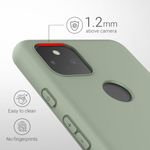 Husa pentru Google Pixel 5a, Silicon, Verde, 55374.172, Kwmobile fotografia produsului View 6 S