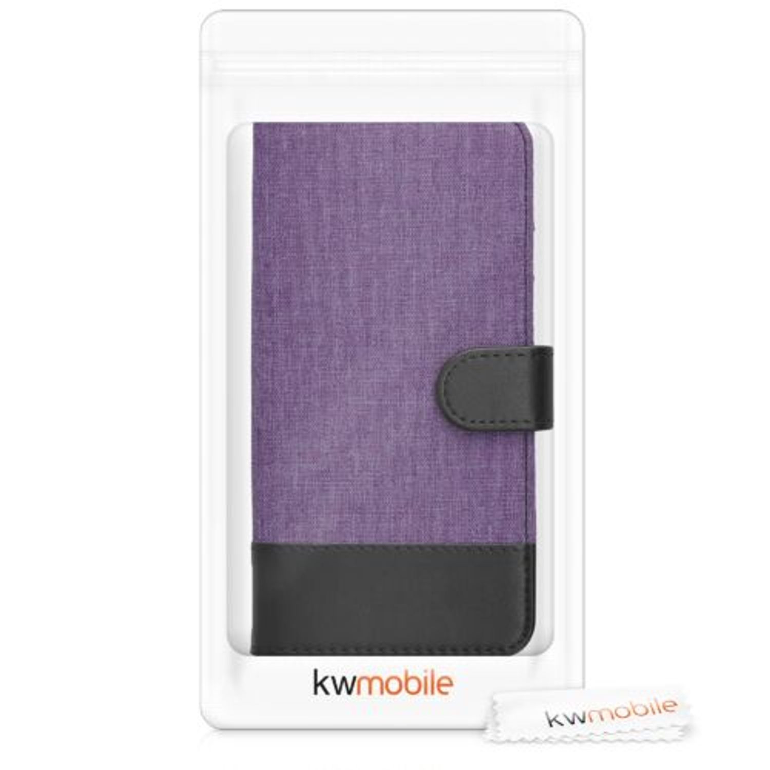 Husa pentru Google Pixel 6, Textil, Mov, 55988.38, Kwmobile fotografia produsului View 7 L