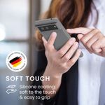 Husa pentru Google Pixel 6, Silicon, Gri, 55480.155, Kwmobile fotografia produsului View 5 S