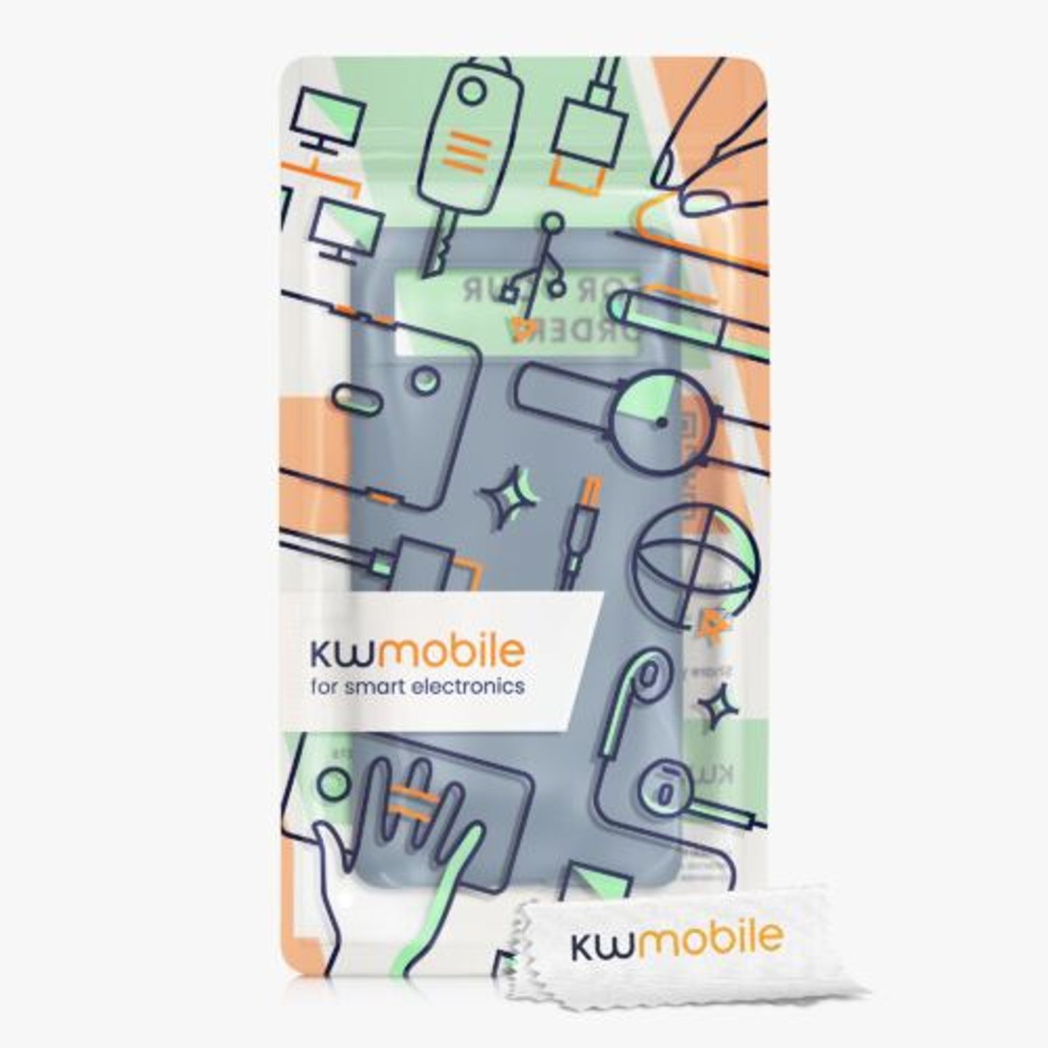 Husa pentru Google Pixel 6, Silicon, Albastru, 55434.202, Kwmobile fotografia produsului View 8 L
