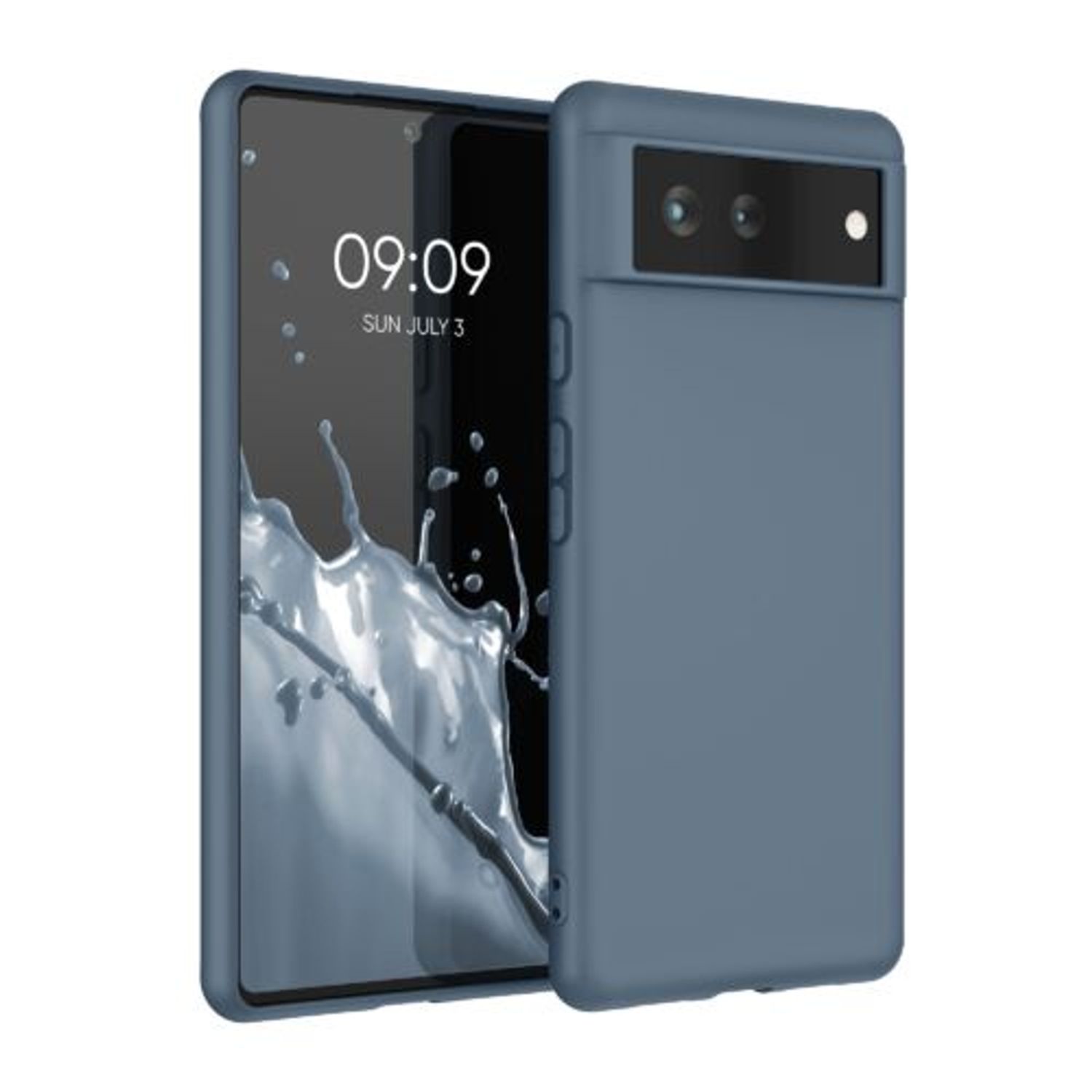 Husa pentru Google Pixel 6, Silicon, Albastru, 55434.202, Kwmobile fotografia produsului