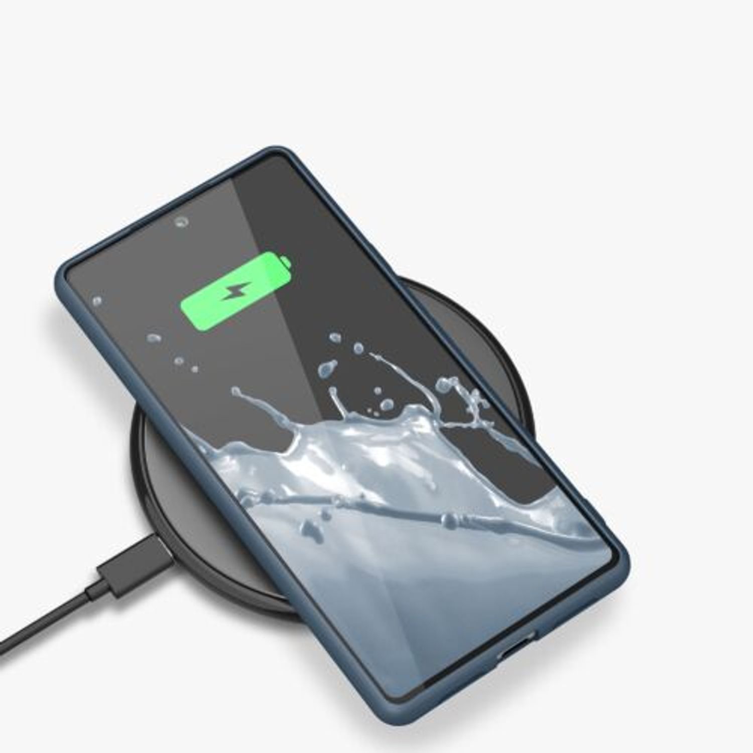Husa pentru Google Pixel 6, Silicon, Albastru, 55434.202, Kwmobile fotografia produsului View 11 L