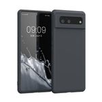 Husa pentru Google Pixel 6, Silicon, Gri, 55865.47, Kwmobile fotografia produsului