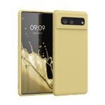 Husa pentru Google Pixel 6, Silicon, Galben, 55865.216, Kwmobile fotografia produsului