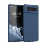 Husa pentru Google Pixel 6, Silicon, Albastru, 55865.17, Kwmobile fotografia produsului