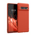 Husa pentru Google Pixel 6 Pro, Silicon, Portocaliu, 55866.218, Kwmobile fotografia produsului