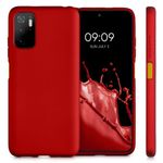 Husa pentru Xiaomi Poco M3 Pro (2021), Silicon, Rosu, 55364.36, Kwmobile fotografia produsului View 2 S
