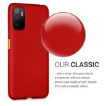 Husa pentru Xiaomi Poco M3 Pro (2021), Silicon, Rosu, 55364.36, Kwmobile fotografia produsului View 4 S