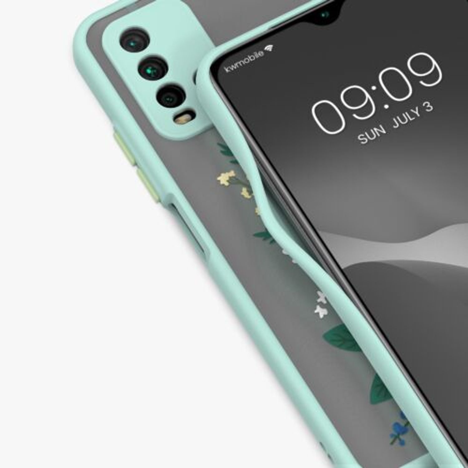 Husa pentru Xiaomi Redmi 9T, Silicon, Multicolor, 56444.01, Kwmobile fotografia produsului View 10 L