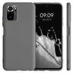 Husa pentru Xiaomi Redmi Note 10/Redmi Note 10S, Silicon, Gri, 54541.155, Kwmobile fotografia produsului View 5 S