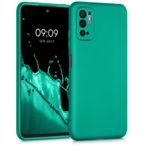 Husa pentru Xiaomi Redmi Note 10 5G, Silicon, Verde, 54949.128, Kwmobile fotografia produsului