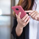 Husa pentru Xiaomi Redmi Note 9S/Redmi Note 9 Pro/Redmi Note 9 Pro Max, Silicon, Roz, 52140.212, Kwmobile fotografia produsului View 7 S
