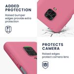 Husa pentru Xiaomi Redmi Note 9S/Redmi Note 9 Pro/Redmi Note 9 Pro Max, Silicon, Roz, 52140.212, Kwmobile fotografia produsului View 4 S