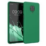 Husa pentru Xiaomi Redmi Note 9S/Redmi Note 9 Pro/Redmi Note 9 Pro Max, Silicon, Verde, 52140.227, Kwmobile fotografia produsului