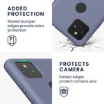 Husa Kwmobile pentru Google Pixel 5a (2021), Silicon, Albastru, 55864.12 fotografia produsului View 3 S