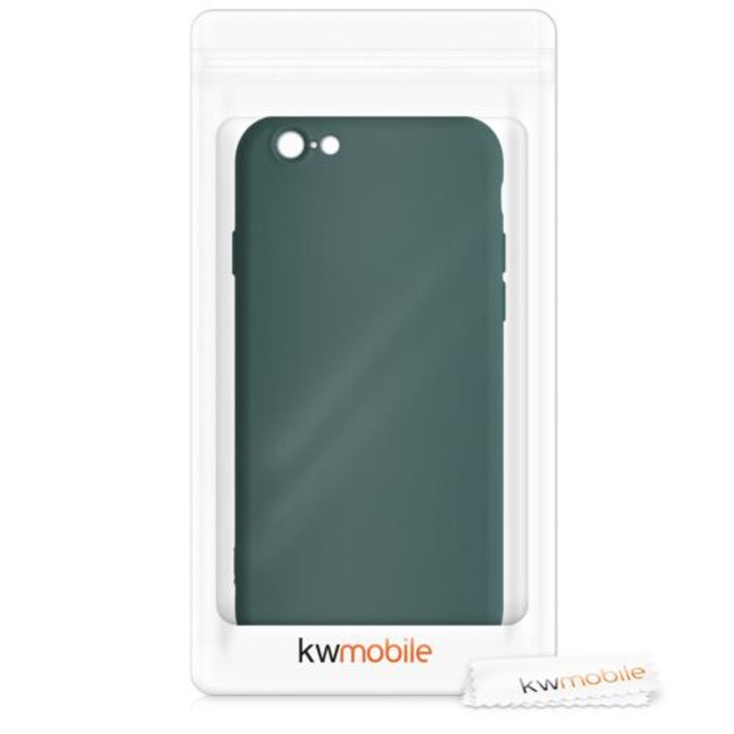 Husa pentru Apple iPhone 6/iPhone 6s, Silicon, Verde, 49980.169 fotografia produsului View 5 L