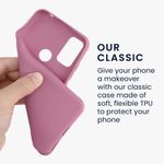 Husa Kwmobile pentru Alcatel 1S (2021), Silicon, Violet, 54466.167 fotografia produsului View 3 S