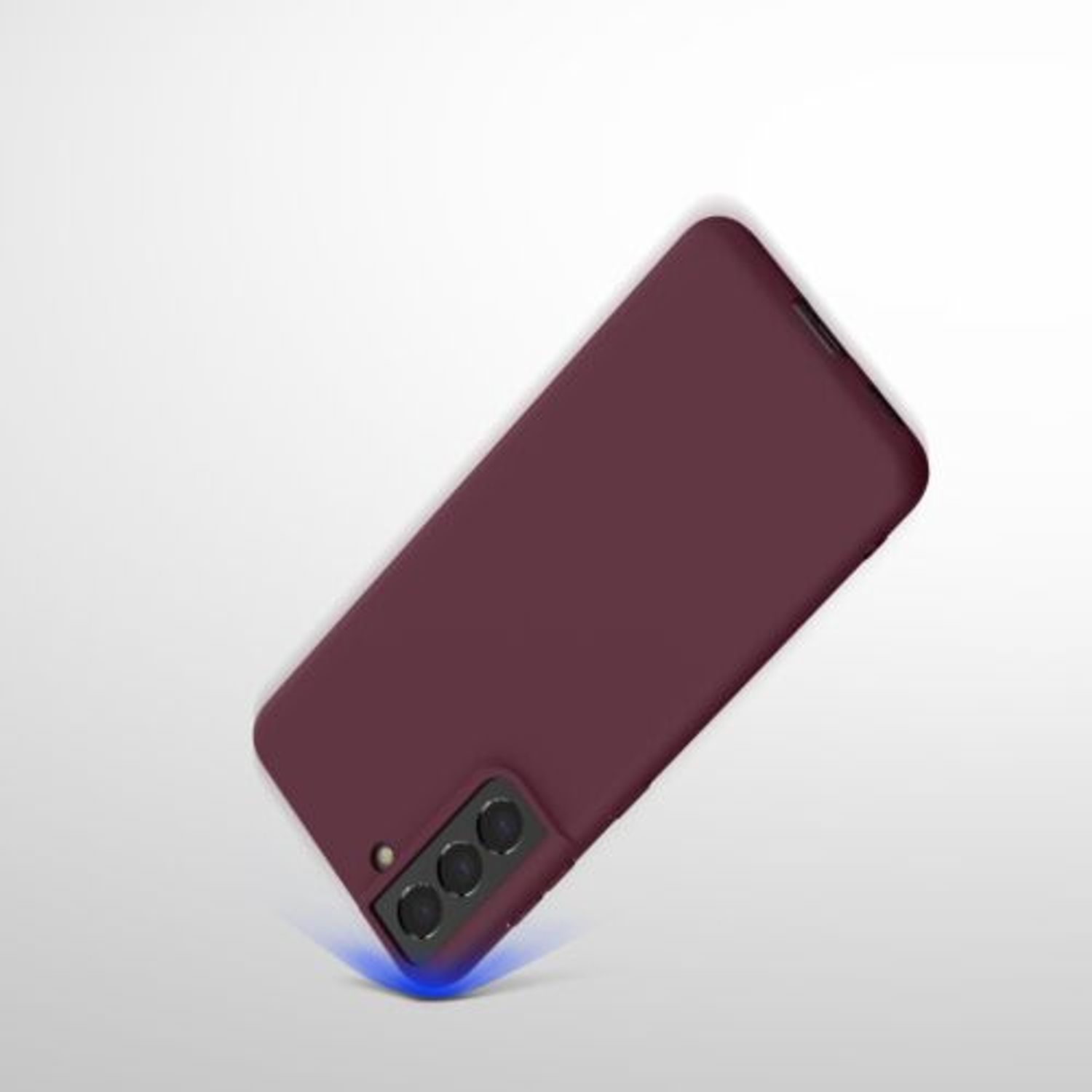 Husa Kwmobile pentru Samsung Galaxy S21, Silicon, Violet, 54055.190 fotografia produsului View 10 L