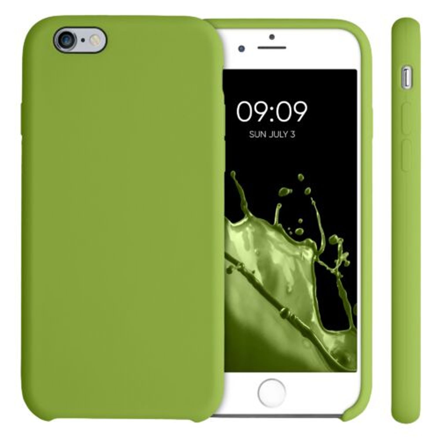 Husa pentru iPhone 6/iPhone 6s, Silicon, Verde, 40223.220 fotografia produsului View 2 L