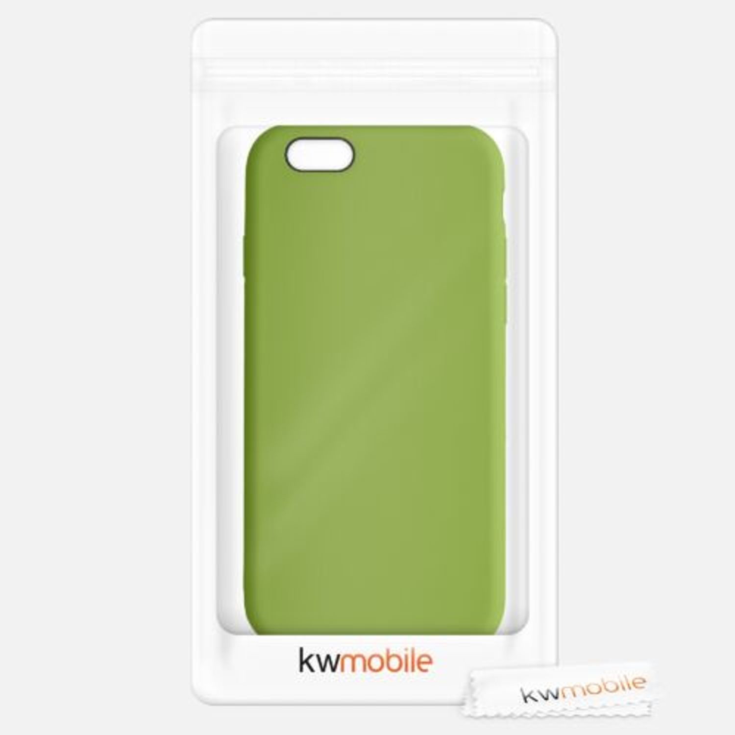 Husa pentru iPhone 6/iPhone 6s, Silicon, Verde, 40223.220 fotografia produsului View 7 L