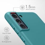 Husa Kwmobile pentru Samsung Galaxy S21 FE, Silicon, Verde, 55484.57 fotografia produsului View 5 S