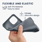 Husa Kwmobile pentru Xiaomi Mi 11 Lite 5G/11 Lite 5G NE, Silicon, Gri, 57274.232 fotografia produsului View 2 S