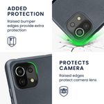 Husa Kwmobile pentru Xiaomi Mi 11 Lite 5G/11 Lite 5G NE, Silicon, Gri, 57274.232 fotografia produsului View 3 S
