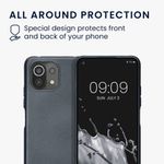 Husa Kwmobile pentru Xiaomi Mi 11 Lite 5G/11 Lite 5G NE, Silicon, Gri, 57274.232 fotografia produsului View 6 S